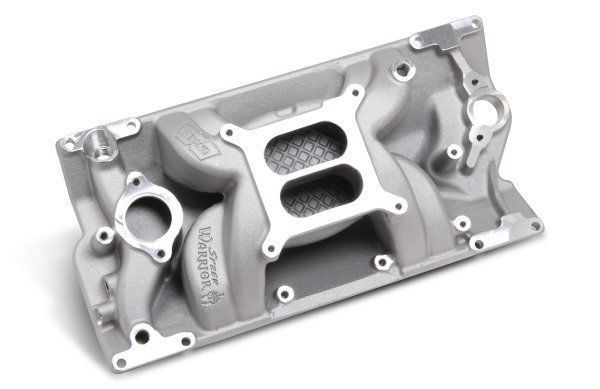 Weiand WM8502 Speed Warrior Intake Manifold Chev SB 262-400Cid With Vortec Heads
