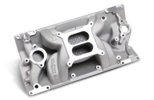 Weiand WM8502 Speed Warrior Intake Manifold Chev SB 262-400Cid With Vortec Heads