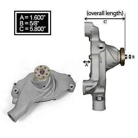 Weiand WM9212 Chev S/B 454 Short Alloy Action Plus 9212