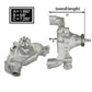 Weiand WM924233355 Chev B/B Long Alum Action Plus Water Pump Wm9242