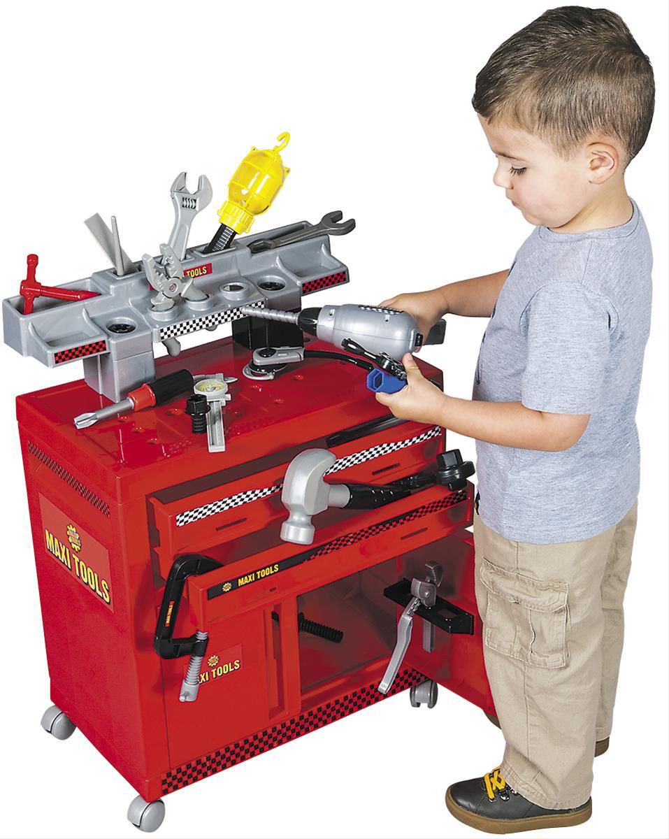 Engine Master Australia WNT-79035 Childrens Mechanic Mobile Work Chest Play Set