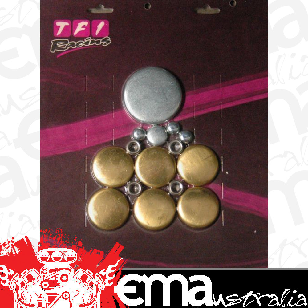 Endurotec WPK302 Ford Windsor 289-351 V8 Brass Welch Plug Kit