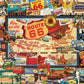 Puzzles WPZ-747PZ Route 66 1000 Piece Jigsaw Puzzle Finished Size 30" X 24"