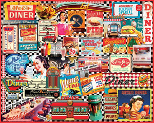 Puzzles WPZ-999PZ Diners 1000 Piece Jigsaw Puzzle 24" X 30"