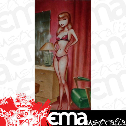 Weesner WSANGEL Angel Signed & Dated Poster 9 X 17.250"