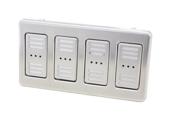 Watson's StreetWorks WSWL39-5B4XG Illuminated Power Window Switch suit 4 Door Car Grooved Console 4 Switch Only