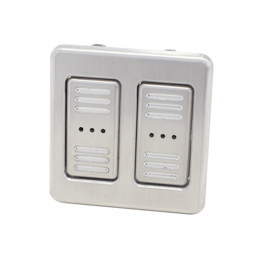 Watson's StreetWorks WSWL39-5BDG Illuminated Power Window Switch suit 2 Door Car Grooved Console 3 Switch Only