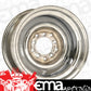 Wheel Vintiques WV10-5012042 Chrome Smoothie Steel Rim 15 X 10" 4-1/2 & 4-3/4" Bolt Circle w/ 4-1/2" Back Space