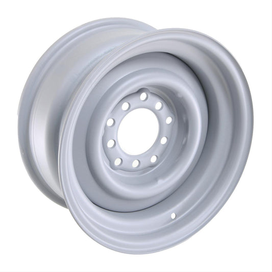 Wheel Vintiques WV12-581204 Smoothie Steel Rim 15 X 8" - Grey Primer Finish 4-1/2 & 4-3/4" Bolt Circle w/ 4" Back Space