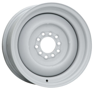 Wheel Vintiques WV20-5712044 Solid Steel Rim 15 X 8" - Grey Primer Finish 4-1/2 & 4-3/4" Bolt Circle w/ 4-1/4" Back Space