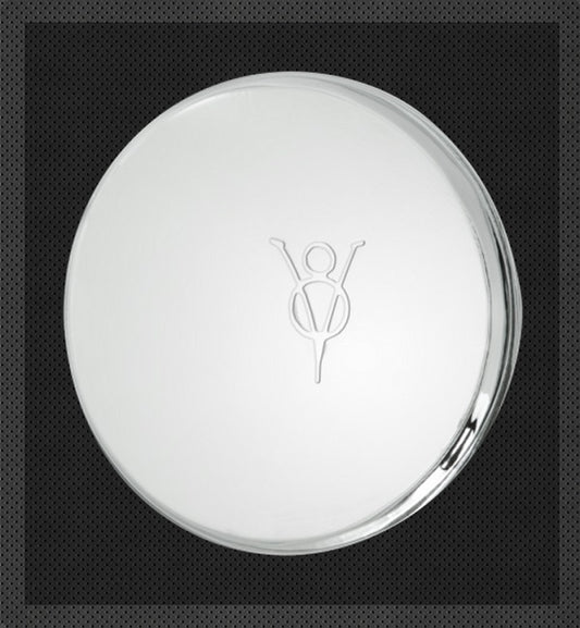 Wheel Vintiques WV2029 Chrome V8 Baby Moon Cap Smooth Finish w/ V8 Logo