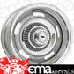 Wheel Vintiques WV30-563404 Silver Corvette Style Rallye Rim 15 X 6" 4-3/4" Bolt Circle w/ 4" Back Space