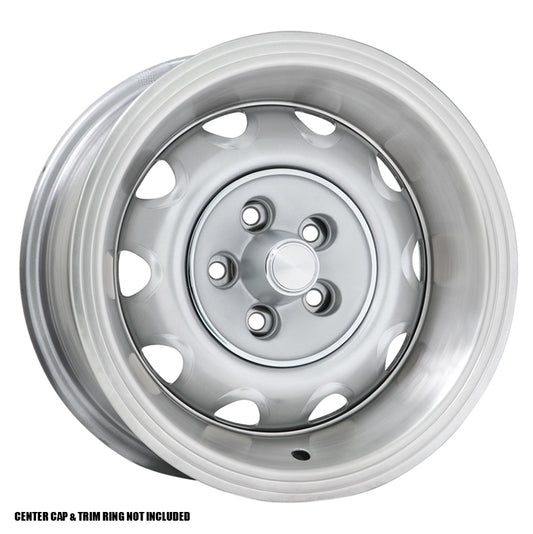 Wheel Vintiques WV56-5712044 Chrysler Rallye 15" X 7" Silver Powder Coat 5 X 4-1/2" 4-1/4" Backspace