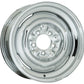 Wheel Vintiques WV64-561204 Chrome O.E Ford Rim - Chev Style 15 X 6" 4-1/2" Bolt Circle w/ 4" Back Space