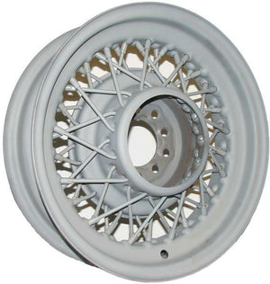 Wheel Vintiques WV72-561203 Bare Street Rod Wire Rim 15 X 6"