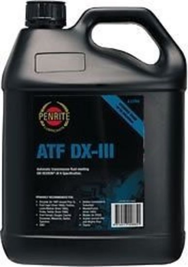 Penrite Oil Company XATFDX3004 Penrite Dexron Iii Automatic Transmission Fluid 4 Ltr