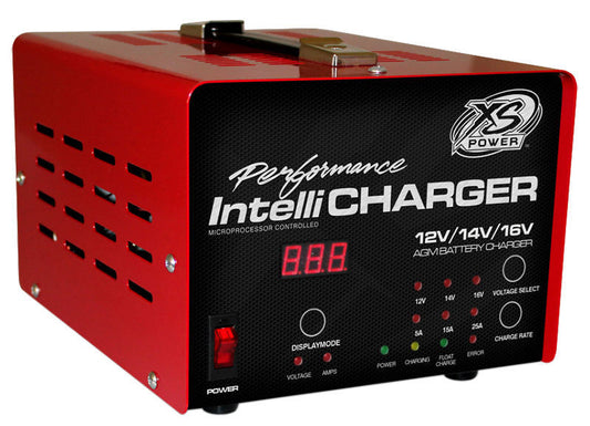 XS Power XS1005E Intellicharger 12/16 Volt 25 Amp Battery Charger