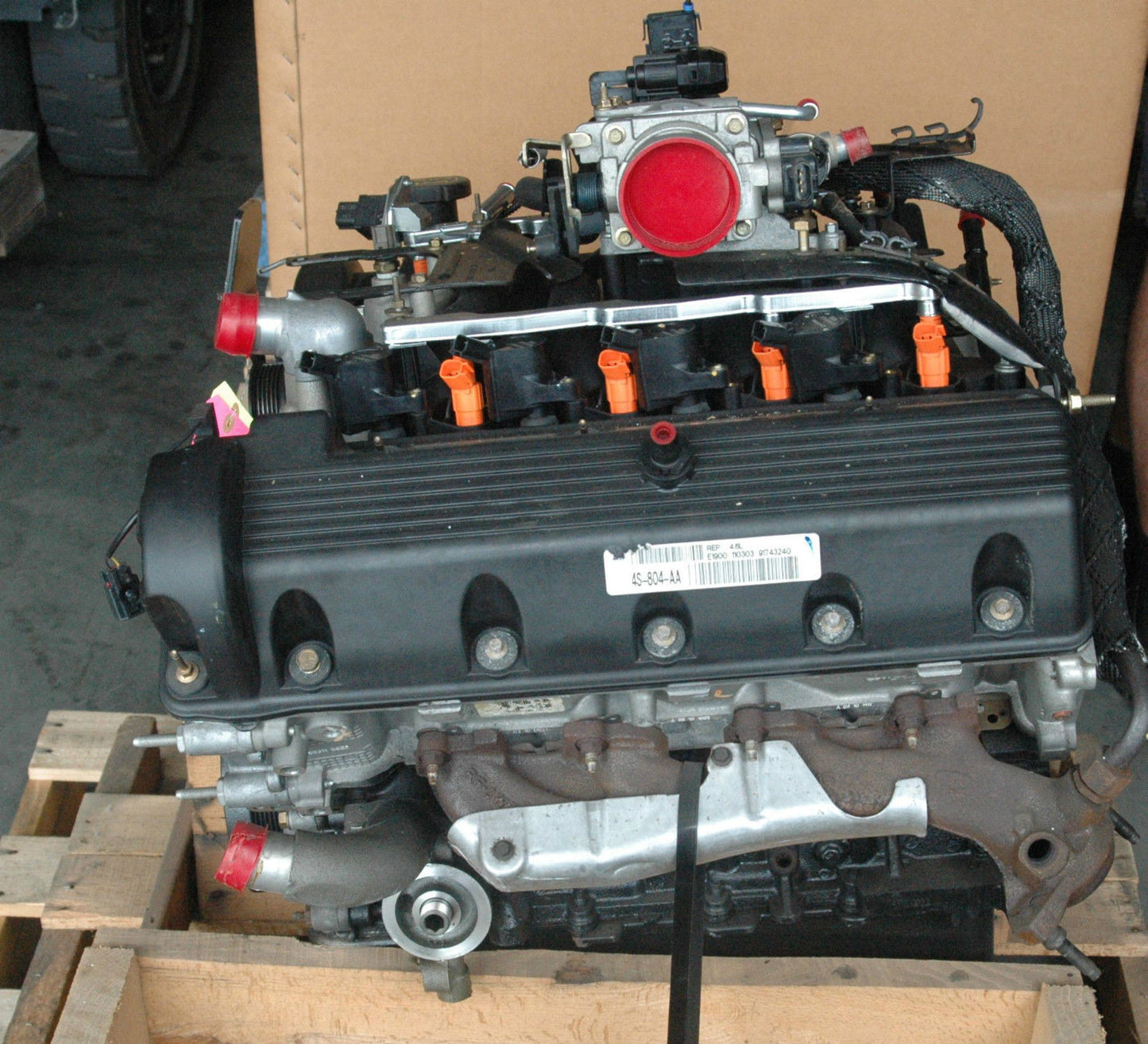 Ford Racing Performance XW7E-6015-AA Brand New Ford 4.6L Sohc V8 PRoduction Ready Ford Test Engine