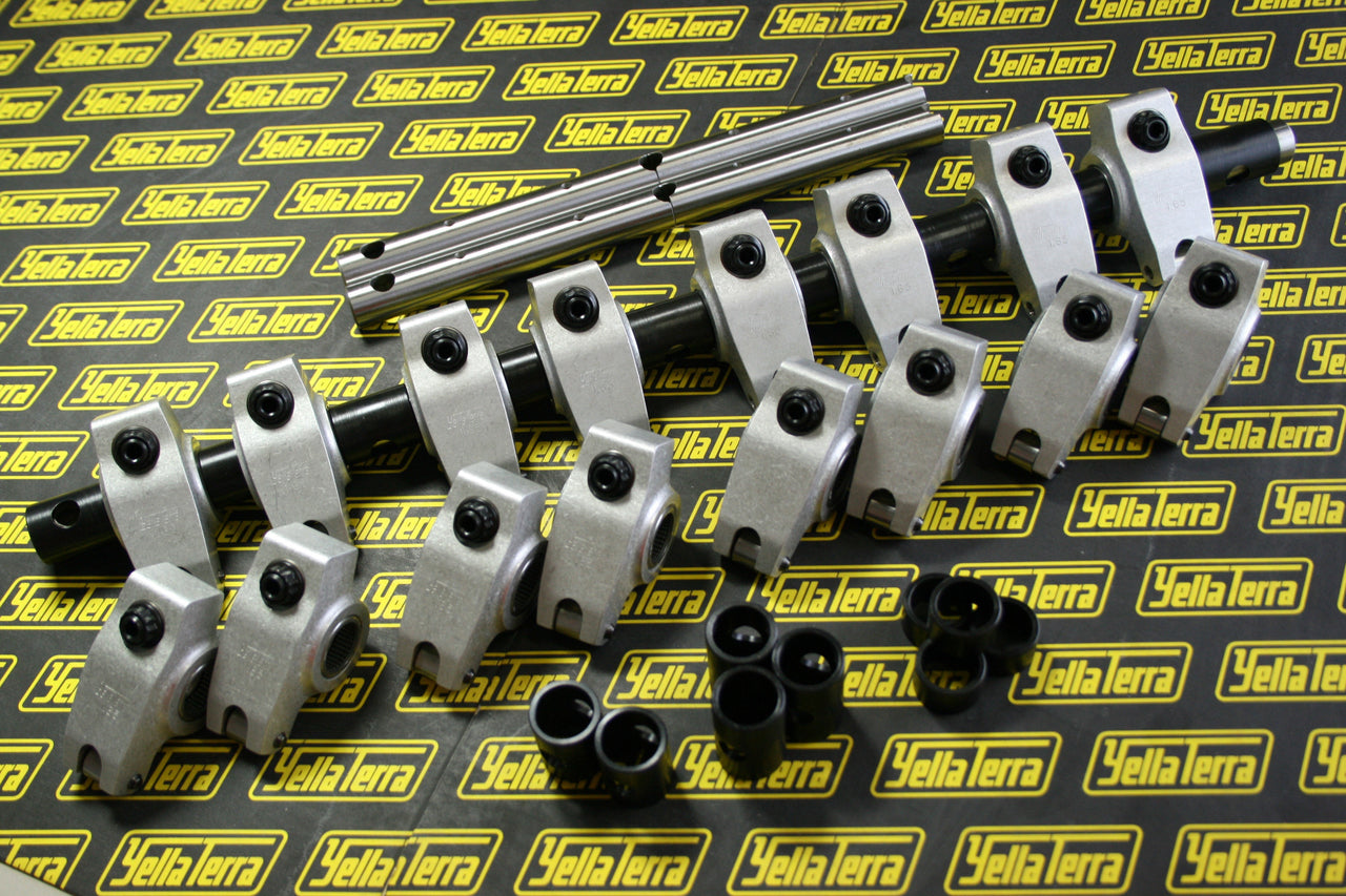 Yella Terra YT6001 Chrysler V8 Small Block La Engine 273-360 Pro Street Adjustable Modular Shaft Rockers, Ratio 1.5