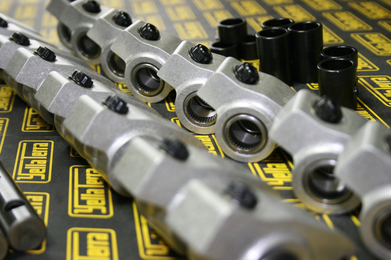 Yella Terra YT6001 Chrysler V8 Small Block La Engine 273-360 Pro Street Adjustable Modular Shaft Rockers, Ratio 1.5