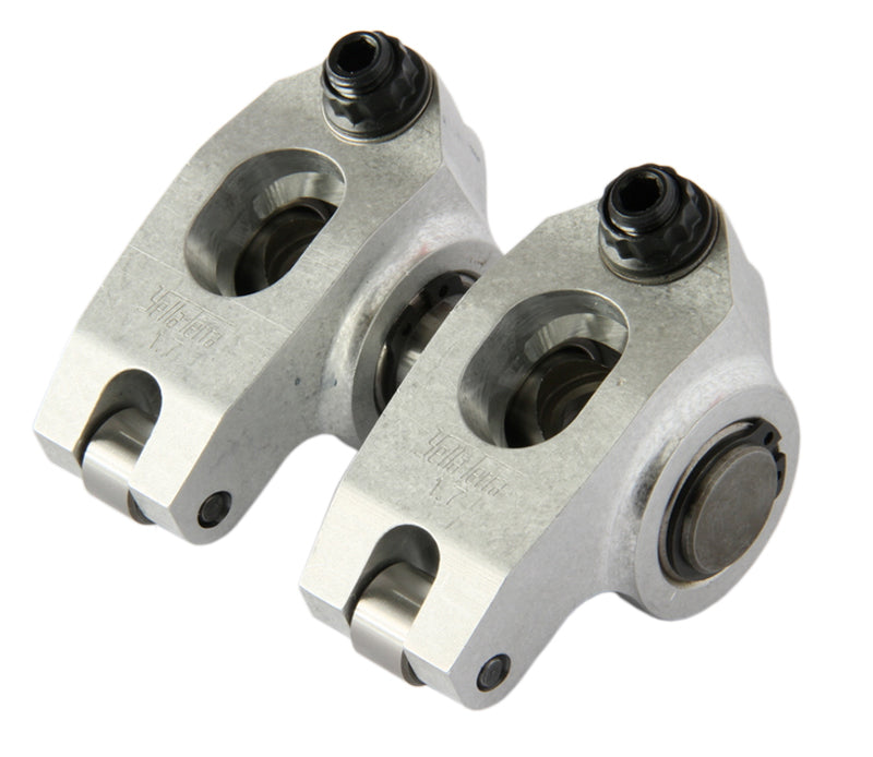 Yella Terra YT6653-M10 Y/T Roller Rocker Set 1.7 Ratio 10mm Mount Shaft Bolt-On Adjustable Gm Ls Series Ls3/L92/L98 6.2L