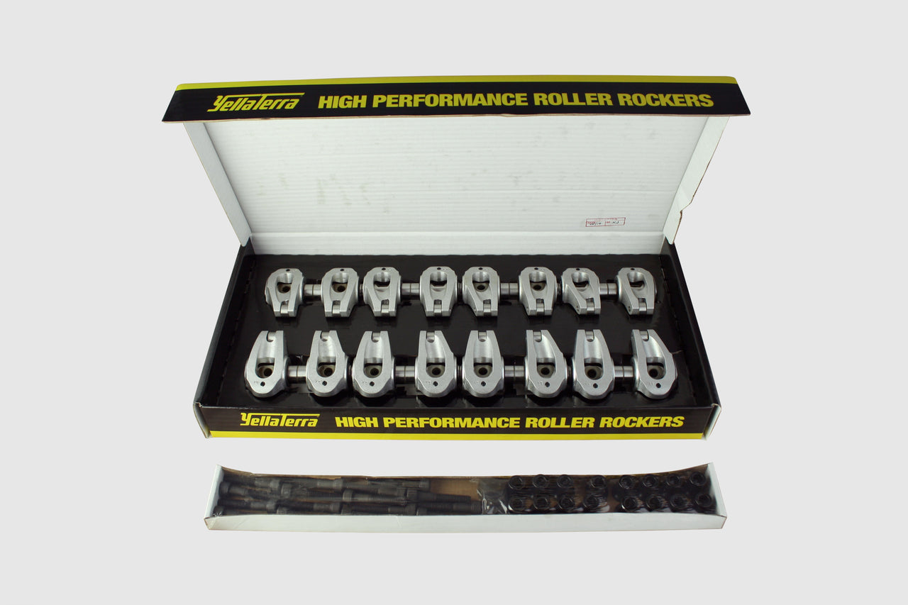 Yella Terra YT6724 Chev V8 Ls3 Ls9 Lsa L98 Ultralite Pro 8.0mm Roller Rockers 1.7:1 Ratio
