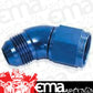 Aeroflow AF542-10 45 Deg Female - Male -10AN Blue Full Flow