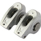 Yella Terra YTST2032-2 S/T Roller Rocker Pair 1.65 Ratio 5/16" Mount Shaft Bolt-On Non Adjustable Holden 253-308