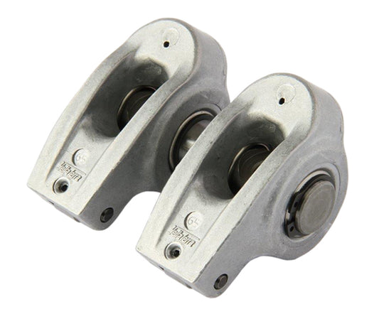 Yella Terra YTST2032-2 S/T Roller Rocker Pair 1.65 Ratio 5/16" Mount Shaft Bolt-On Non Adjustable Holden 253-308