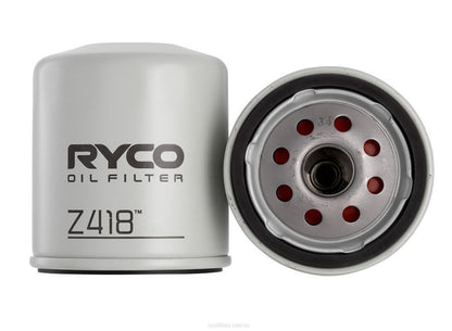 Suit BMW, Chrysler, Ford, Holden, Lexus, Leyland, Saab, Suzuki & Toyota (See below for full list) Replacement Oil Filter Ryco Z418