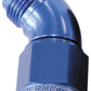 Aeroflow AF542-16 45 Deg Female - Male -16AN Blue Full Flow