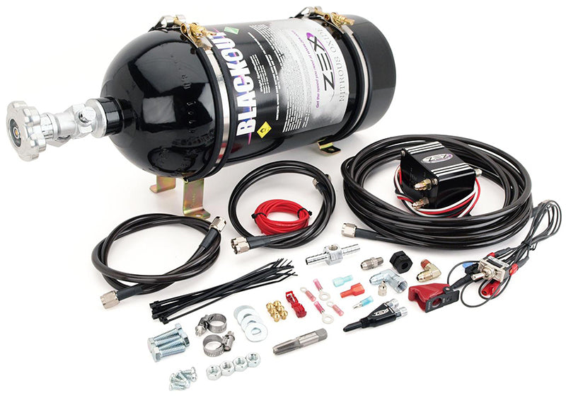 Zex ZEX82021B Blackout Series Universal 4-6 Cyl. EFI Wet Nitrous Kit (55-75 Horespower)