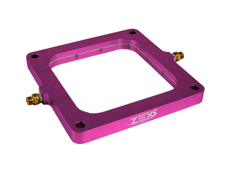 ZEX DOMINATOR FLANGE PERIMETER PLATE CONVERSION KIT 0.500" THICK PURPLE ZEX82072