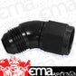 Aeroflow AF542-20BLK 45 Deg Female - Male -20AN Black Full Flow