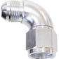 Aeroflow AF543-16S 90 Deg Female - Male -16AN Black Full Flow