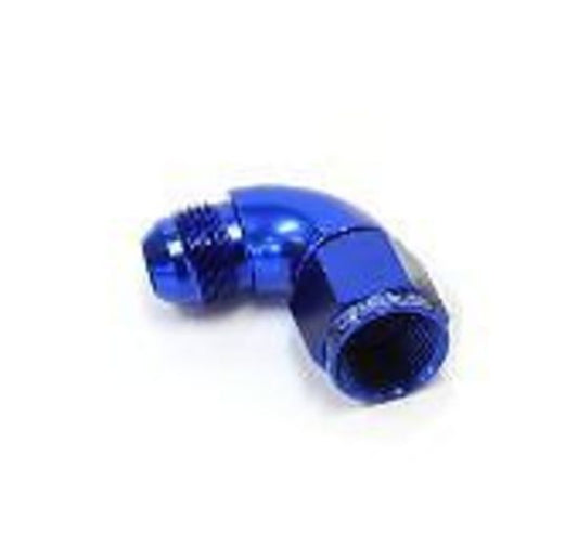 Aeroflow AF543-20 90 Deg Female - Male -20AN Blue Full Flow