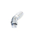 Aeroflow 100 & 450 series braided hose Male End -10ORB to 12 Hosefull Flow Billet 45 Deg Aeroflow Performance Products AF544-12-10S