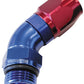 Aeroflow AF544-12-12 Male Hose End -12ORB to 12 Hosefull Flow Billet 45 Deg