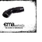Aeroflow Performance Products AF552-06BLK Alloy 45 Deg Hose End -6AN Black Cutter Style Full Flow