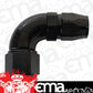 Aeroflow AF553-16-12BLK Stepped 90 Deg Female -12 Hoseto -16AN Expander Hose End Bla