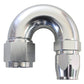 Aeroflow AF556-06-08S Stepped 180 Deg Hoseend -6 Hosto -8AN Reducer Hose End Silve
