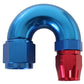 Aeroflow AF556-12-10 Stepped 180 Deg Hoseend 12 Hosto -10AN Reducer Hose End Blue
