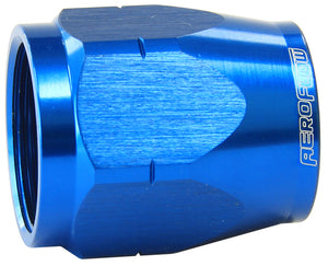 Aeroflow AF559-04DCBL Blue Hose End Socket Cutter Style Fittings Only