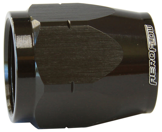 Aeroflow AF559-04DCBLK Black Hose End Socket Cutter Style Fittings Only