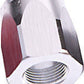 Aeroflow Performance Products AF559-04DCS Silver Hose End Socket Cutter Style Fittings Only
