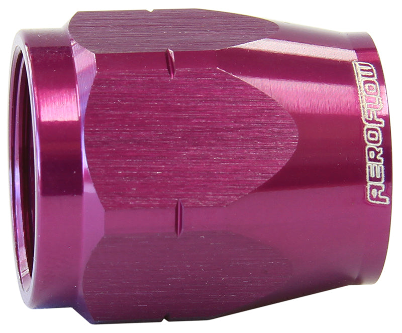 Aeroflow AF559-10DCPUR Purple Hose End Socket Cutter Style Fittings Only