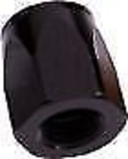 Aeroflow Performance Products AF559-16DCBLK Black Hose End Socket Cutter Style Fittings Only