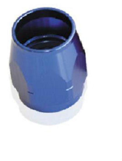 Aeroflow Performance Products AF559-20DCBL Blue Hose End Socket Cutter Style Fittings Only