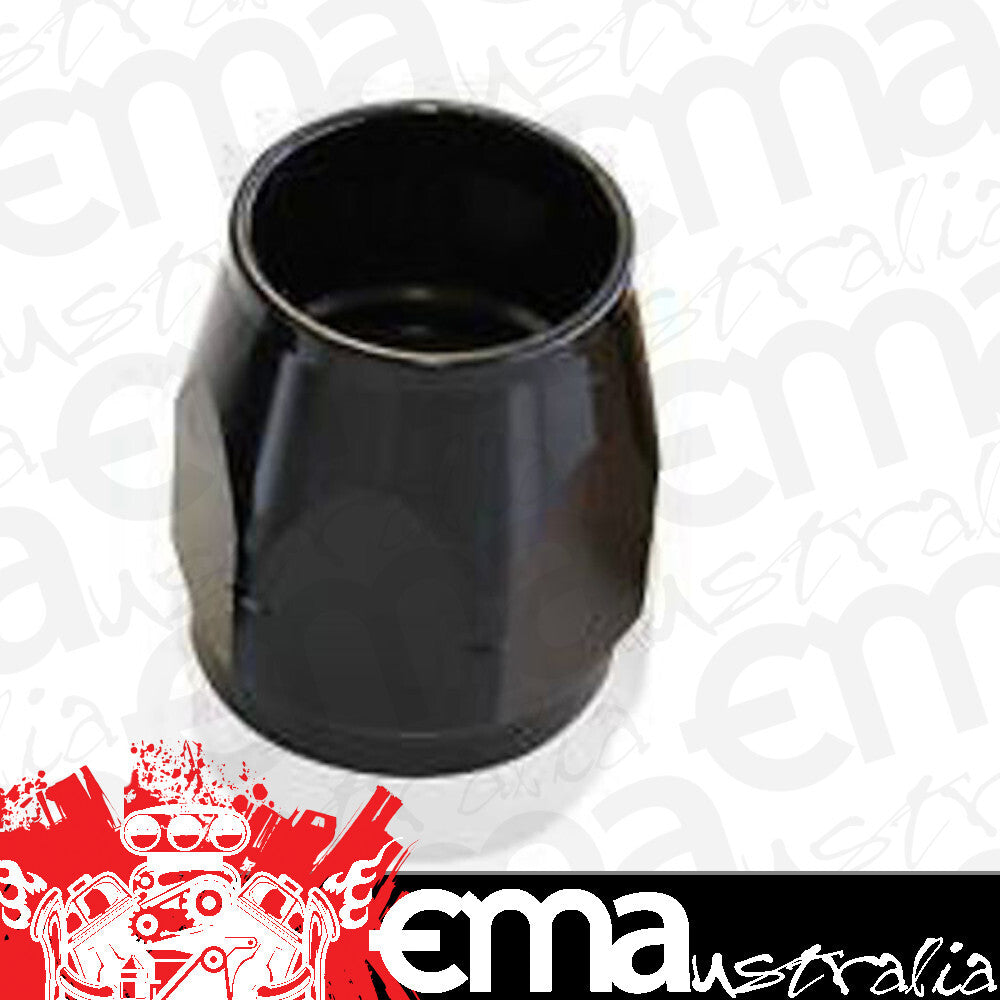Aeroflow Performance Products AF559-20DCBLK Black Hose End Socket Cutter Style Fittings Only