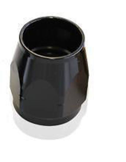 Aeroflow AF559-20DCBLK Black Hose End Socket Cutter Style Fittings Only